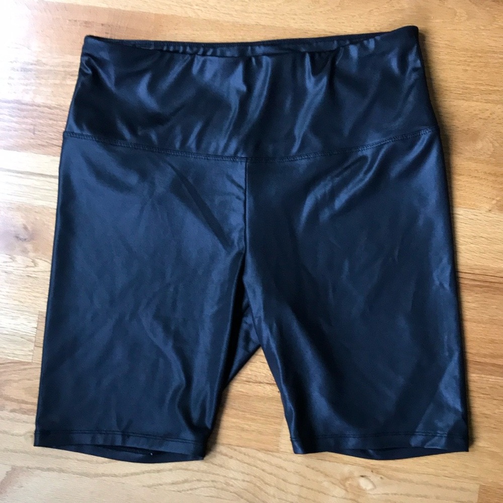 MARC NY LIQUID BIKE SHORTS